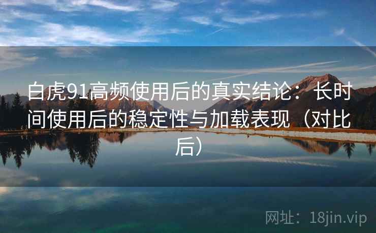 白虎91高频使用后的真实结论:长时间使用后的稳定性与加载表现(对比后) 白虎91高频使用后的真实结论:长时间使用后的稳定性与加载表现(对比后)