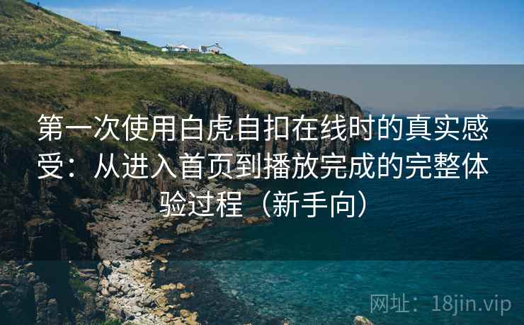 第一次使用白虎自扣在线时的真实感受:从进入首页到播放完成的完整体验过程(新手向) 第一次使用白虎自扣在线时的真实感受:从进入首页到播放完成的完整体验过程(新手向)