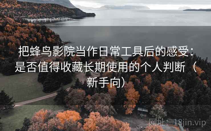 把蜂鸟影院当作日常工具后的感受:是否值得收藏长期使用的个人判断(新手向) 把蜂鸟影院当作日常工具后的感受:是否值得收藏长期使用的个人判断(新手向)