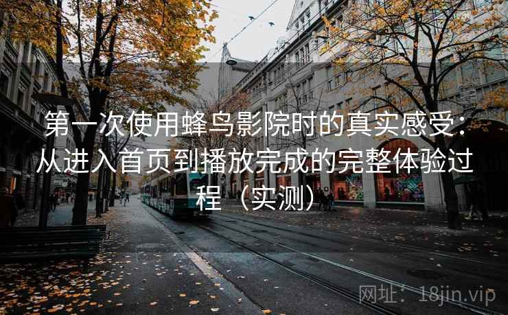 第一次使用蜂鸟影院时的真实感受：从进入首页到播放完成的完整体验过程（实测）